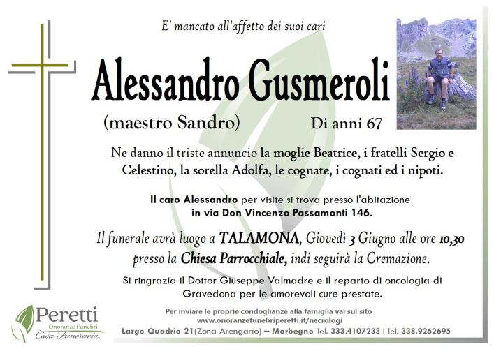 giuseppina pasina necrologio