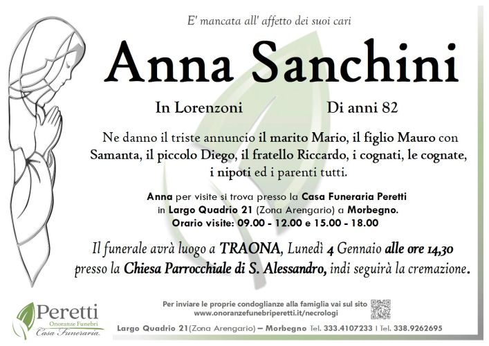 giuseppina pasina necrologio