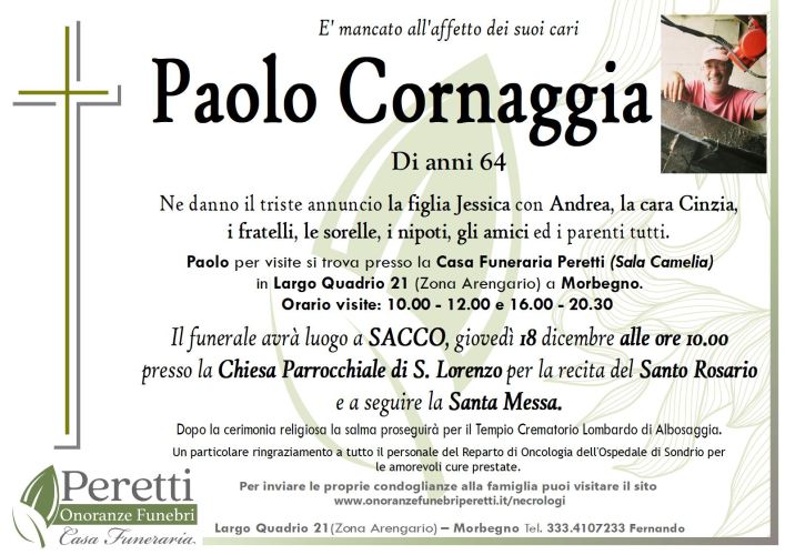 giuseppina pasina necrologio