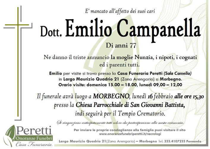 giuseppina pasina necrologio