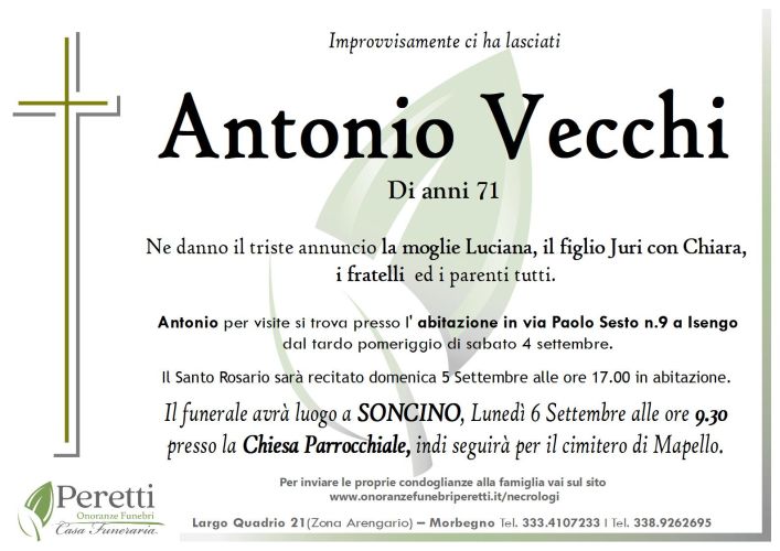 giuseppina pasina necrologio